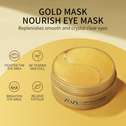 Gold Under-Eye Masks — Hydrating & De-Puffing (60 Pack)