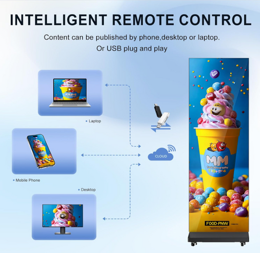 80 Inch LED Digital Signage Display