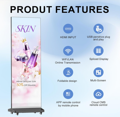 80 Inch LED Digital Signage Display