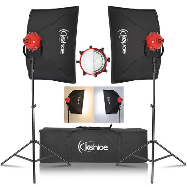 Kshioe Professional Photo Video Studio 500W Stepless dimming