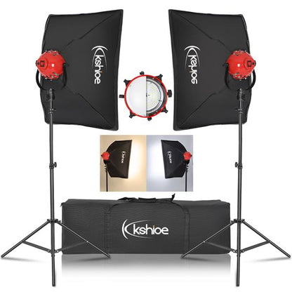 Kshioe Professional Photo Video Studio 500W Stepless dimming